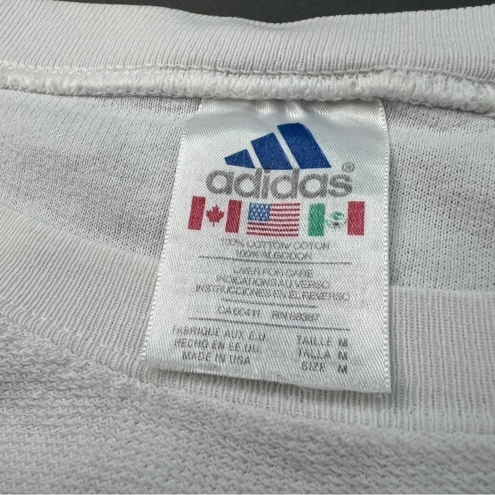 90s Vintage Embroidered Logo Adidas Raglan Sweatshirt - Picture 10 of 10